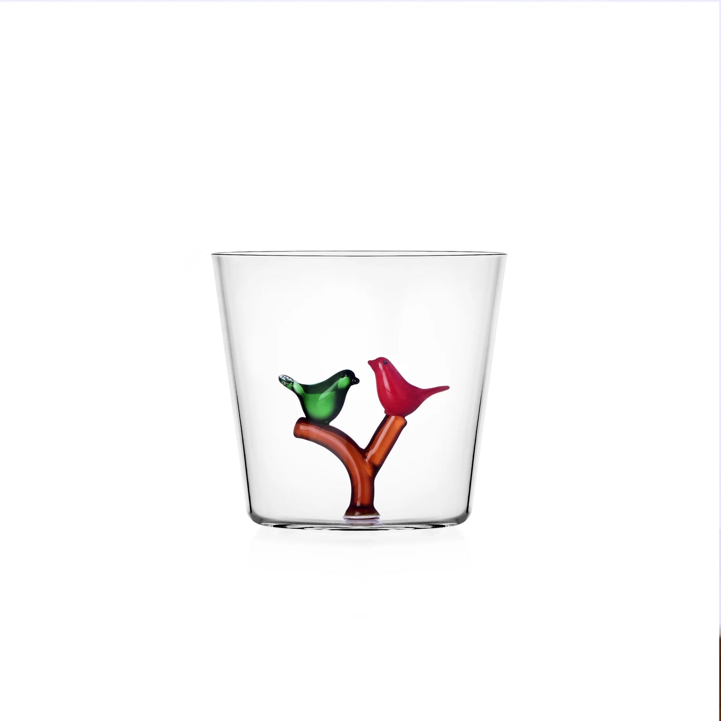 Ichendorf Milano Set 2 Tumbler Uccellini in Vetro Borosilicato