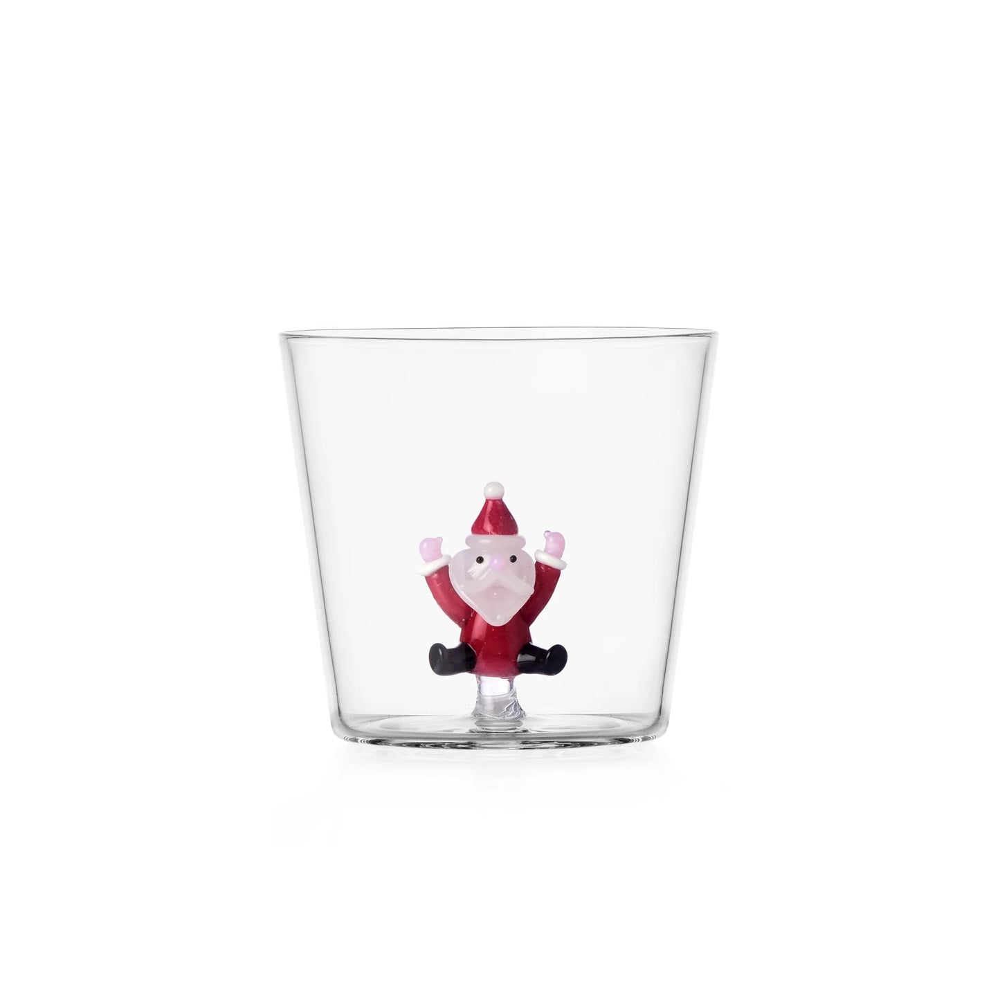 Ichendorf Milano Christmas Tales Tumbler Babbo Natale con Sacco in Vetro