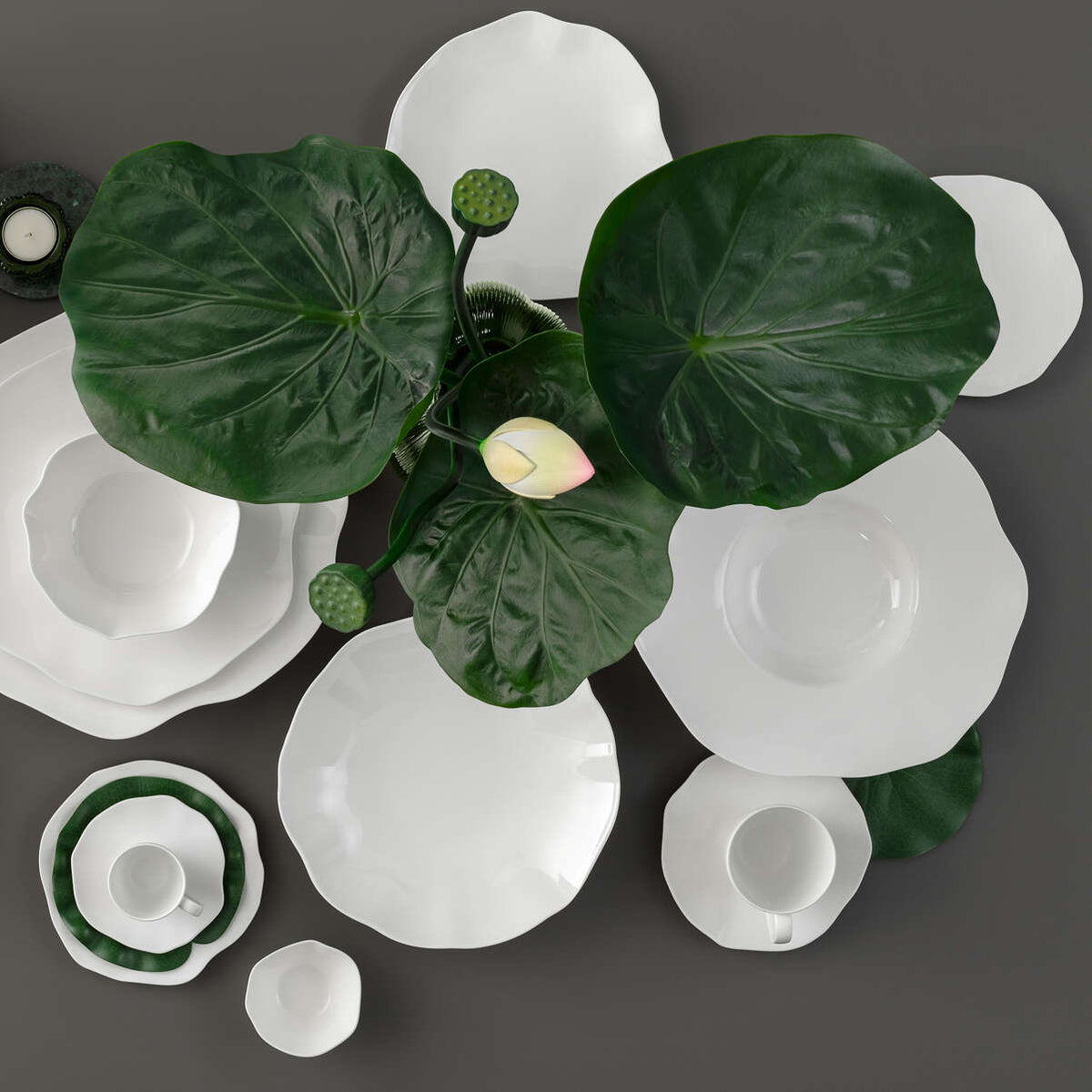 Villeroy & Boch.Pura Ciotola bianca, 360 ml, Premium Bone Porcelain
