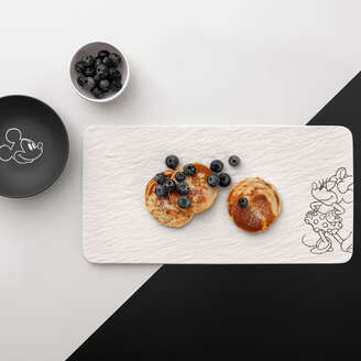 Villeroy & Boch. DISNEY Manufacture - Mickey Mouse Ciotolina portasalse bianco, Premium Porcelain