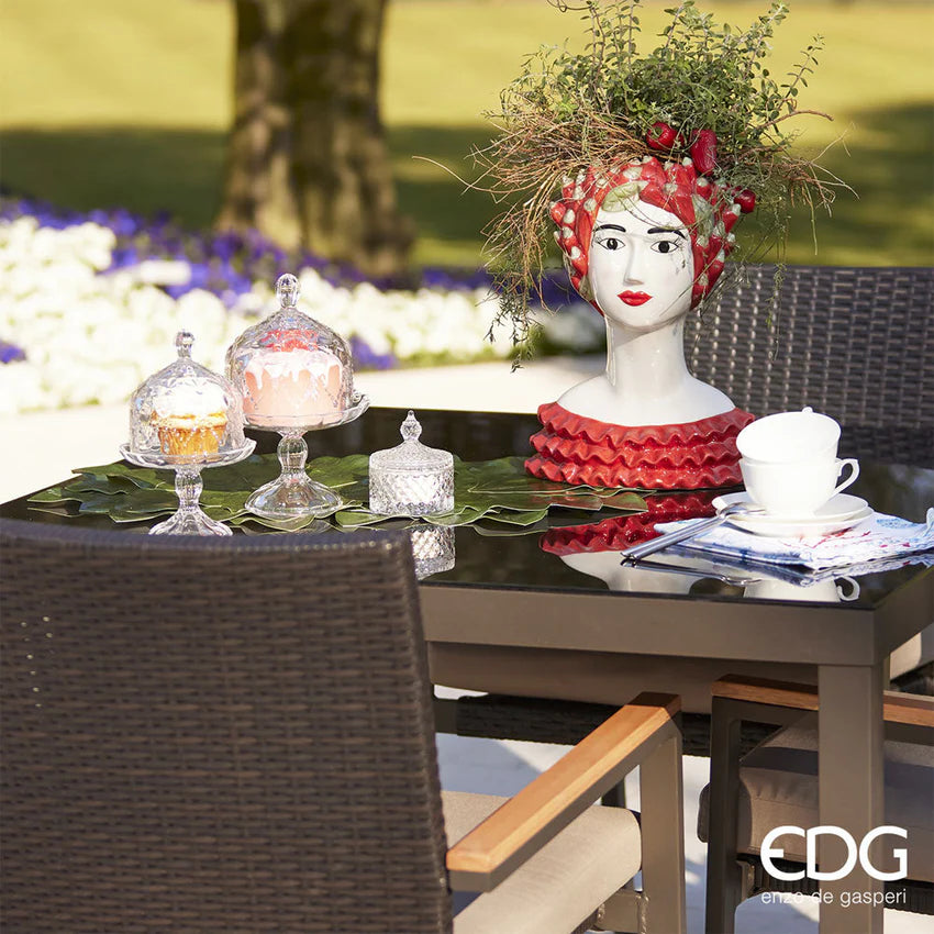 EDG Enzo De Gasperi Alzata Liberty con Cupola H20 D13,5 cm
