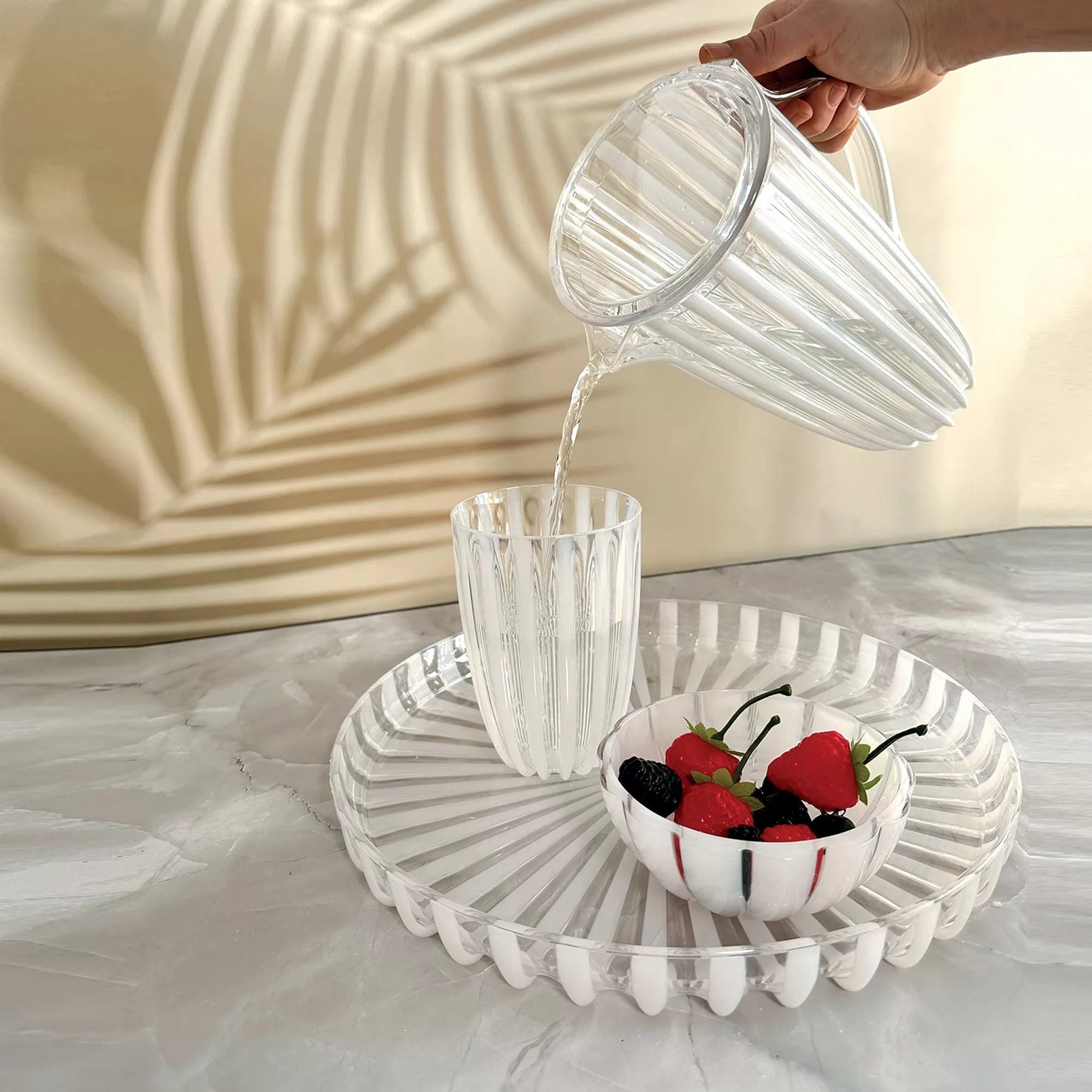 Guzzini Vassoio Tondo Dolcevita D31 cm