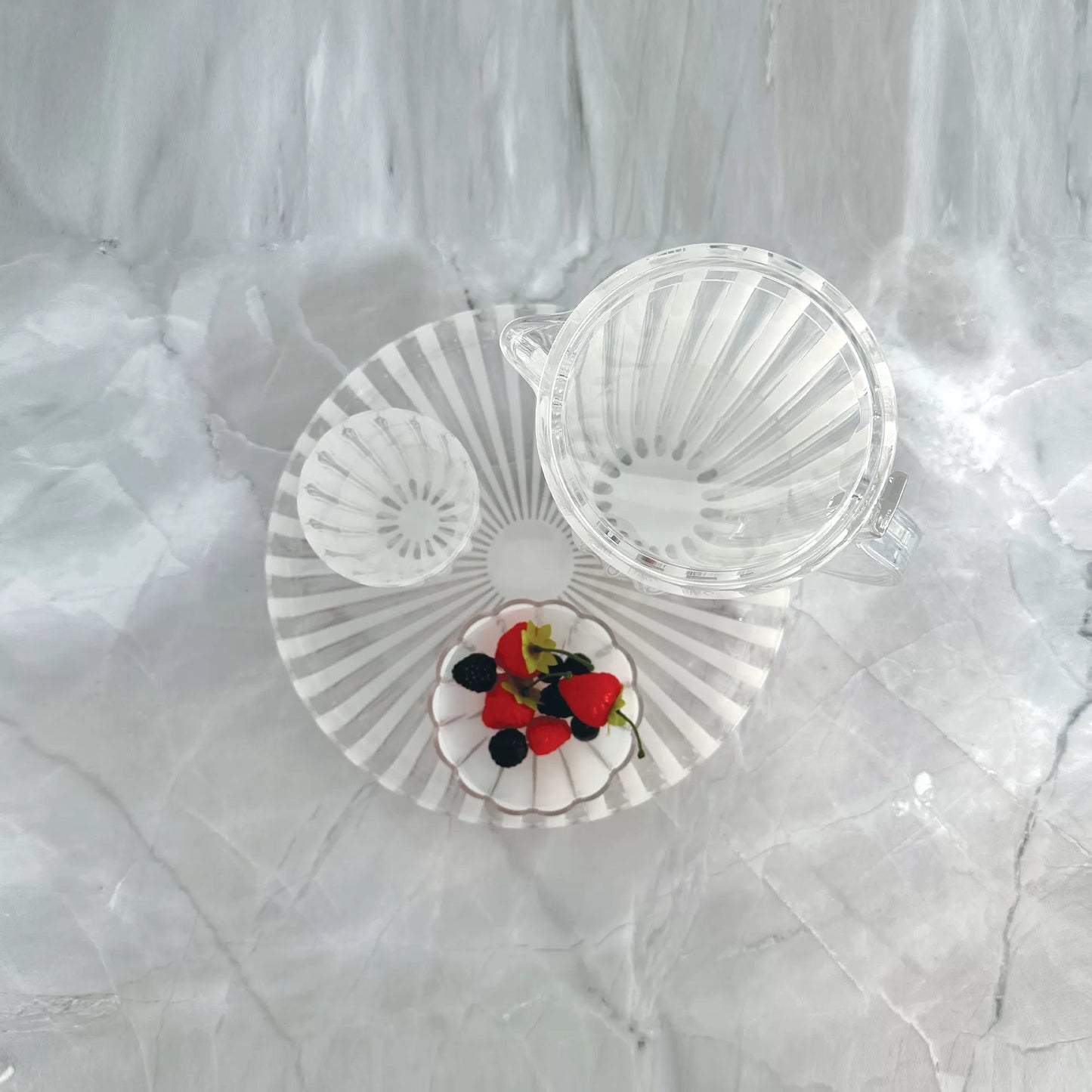 Guzzini Vassoio Tondo Dolcevita D31 cm