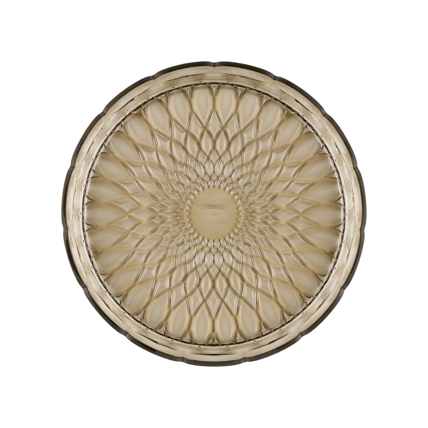 Guzzini Vassoio Tondo Piccolo Vanity D30 cm Beige