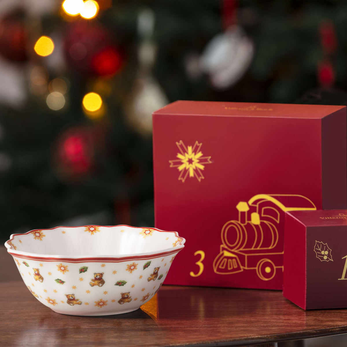 Villeroy & Boch Christmas Toys Calendario dell’Avvento 2026 Multicolore, Premium Porcelain
