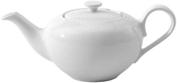 Villeroy & Boch Royal Teiera per Una Persona, Porcellana Premium Bone, Bianco, 400 ml