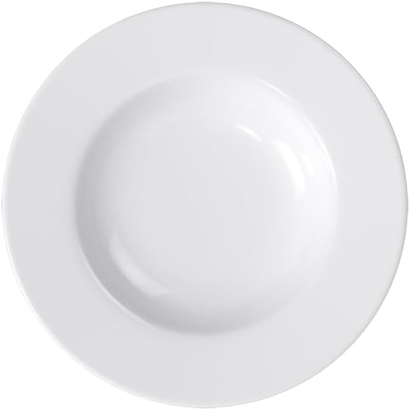 Villeroy & Boch Royal Piatto Fondo in Lucida, Porcellana Premium Bone, Bianco, 24 cm