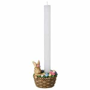Portacandele Villeroy & Boch Bunny Tales Coniglio nel cestino