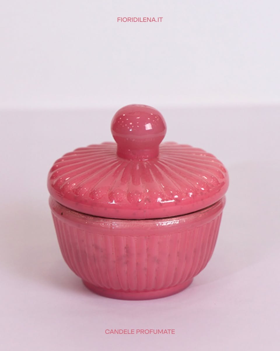 CANDELA COFANETTO ROSA