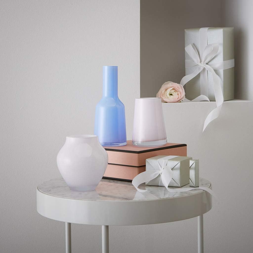 Villeroy & Boch Oronda Mini Vaso Arctic Breeze, 12 cm, Vetro, Bianco
