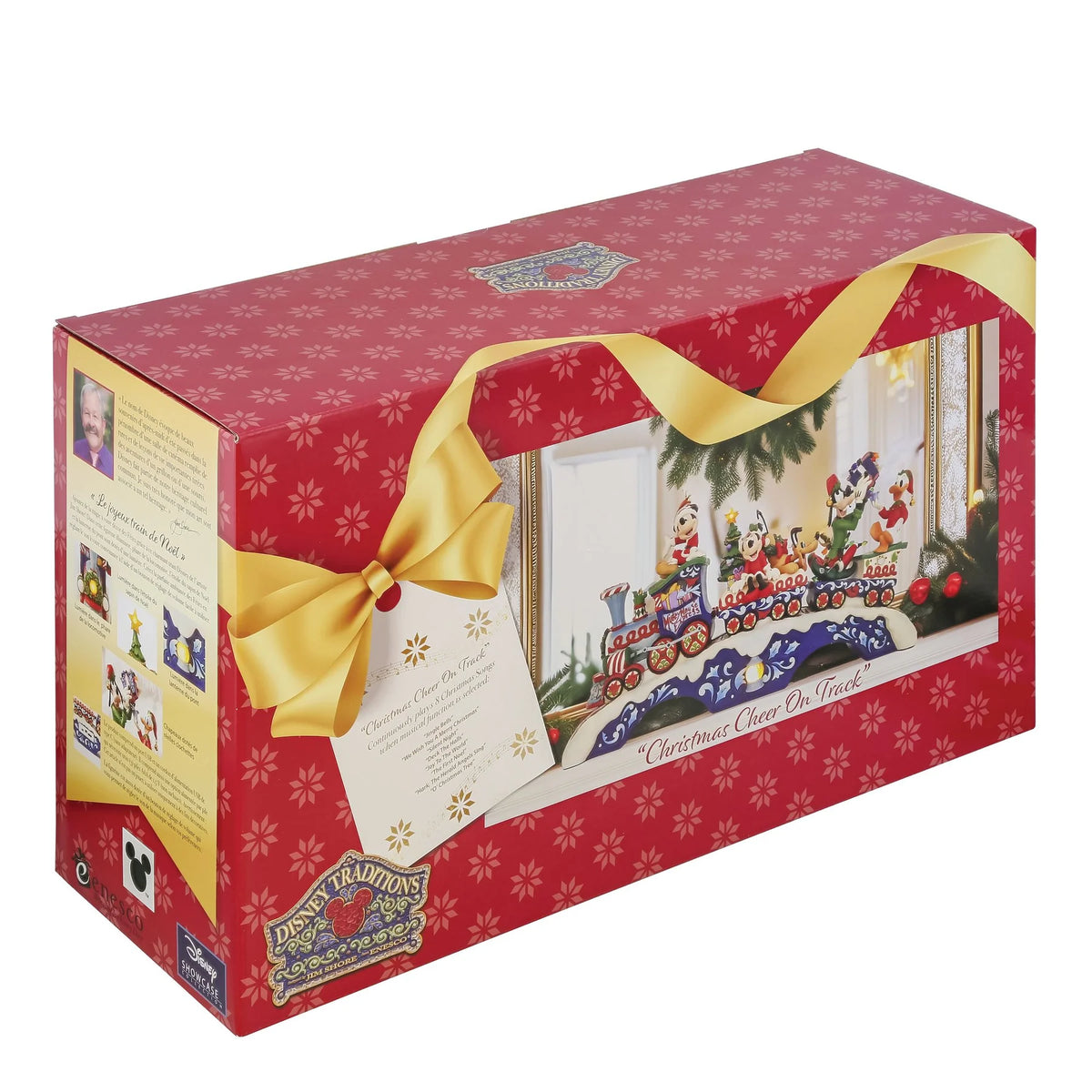 Treno musicale natalizio Disney Enesco Traditions Jim Shore
