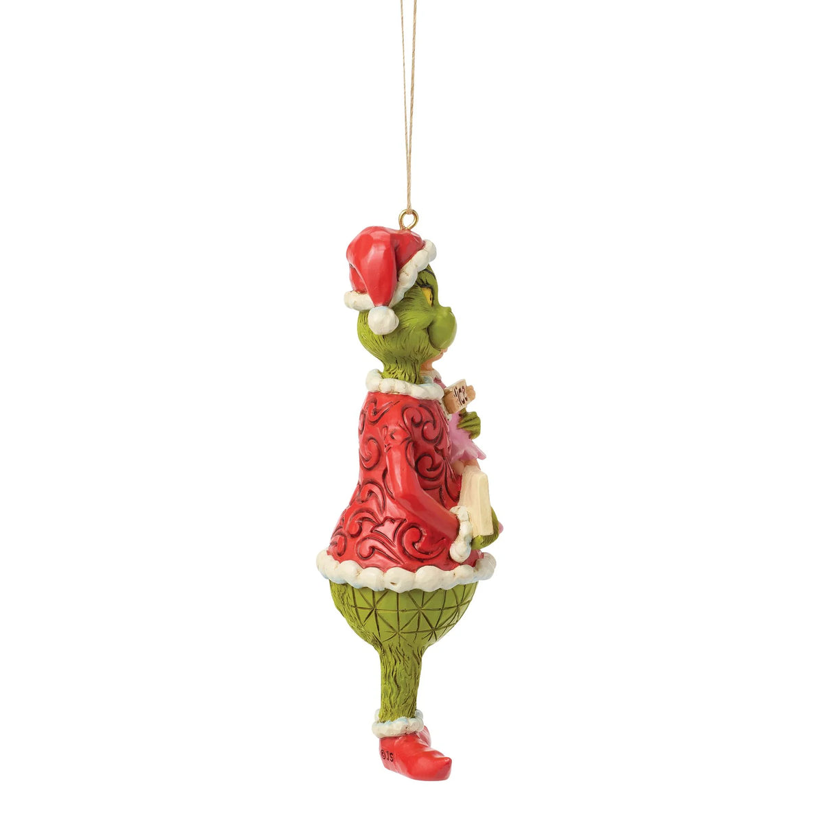 Disney Traditions ENESCO Il Grinch e Cindy Lou con il cartello