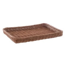 Blanc Mariclò Vassoio rettangolare in rattan "Leonora" 2 varianti (1pz piccolo)