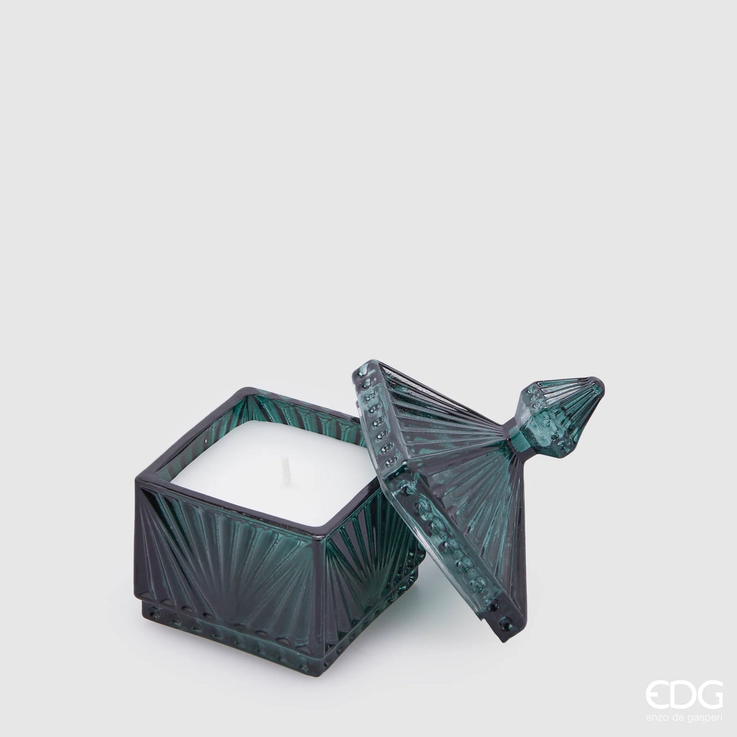 EDG Enzo de Gasperi Candela Jasmine Profumata Greenwood Breeze H 12 cm