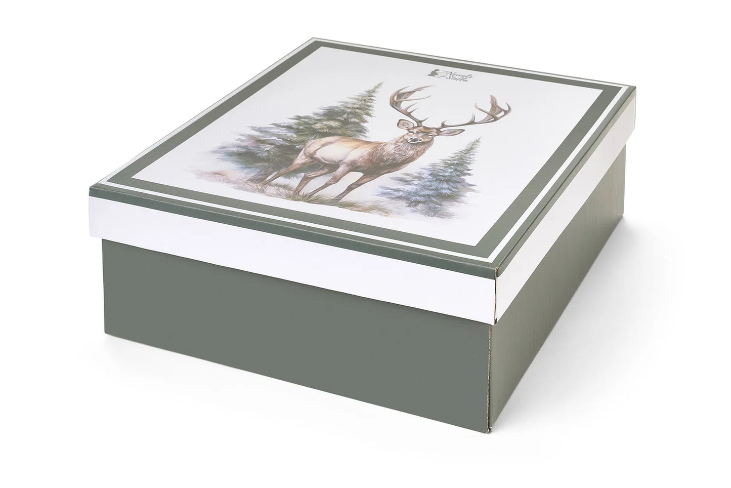 Nuvole di Stoffa Plaid natalizio + confezione "Bosco Incantato" 130x160 cm