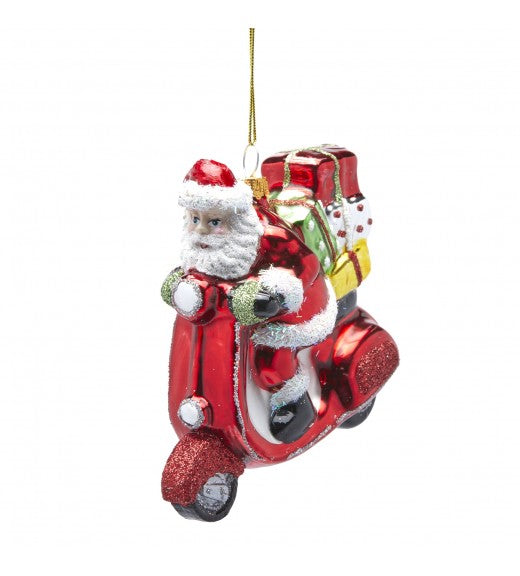 EDG Decoro Addobbo Palla Babbo Scooter H10