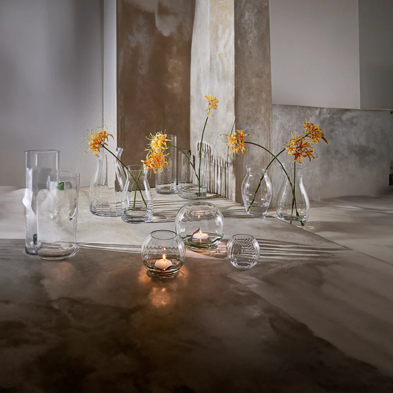 EDG Enzo De Gasperi Vaso Anfora Nida Optic H28 D18 cm