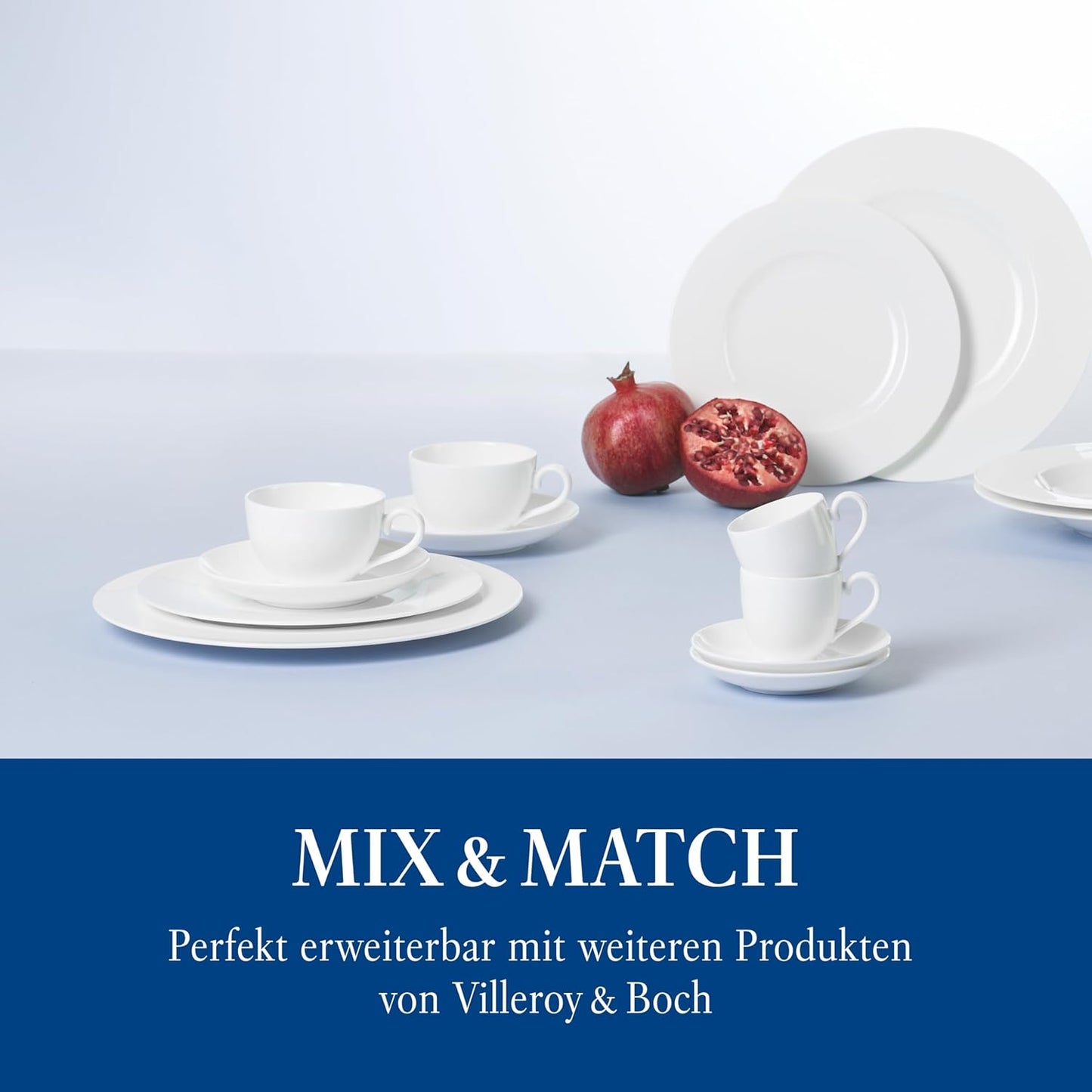 Villeroy & Boch Royal Tazza, 200 ml, Porcellana Premium Bone, Bianco