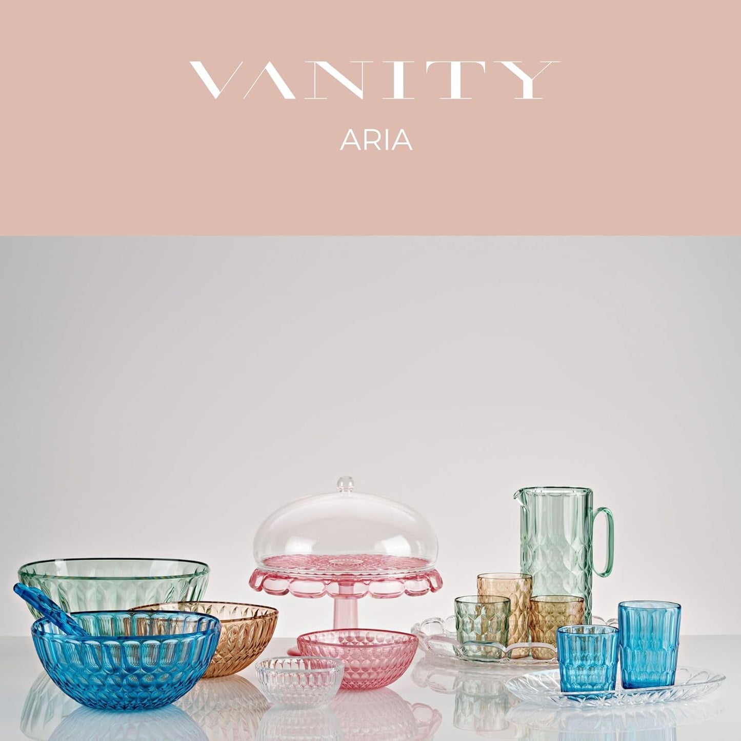 Guzzini - Vanity, Caraffa con bulbo infusore Trasparente in Bio-based SAN e Bio-based SMMA - ARIA