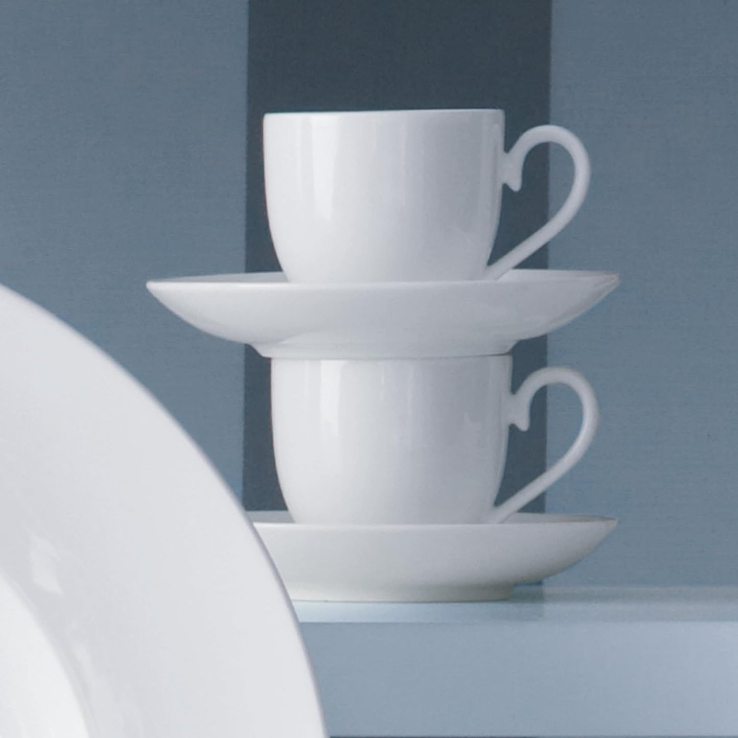 Villeroy & Boch Royal Tazzina da Caffè, 100 ml, Porcellana Premium Bone, Bianco