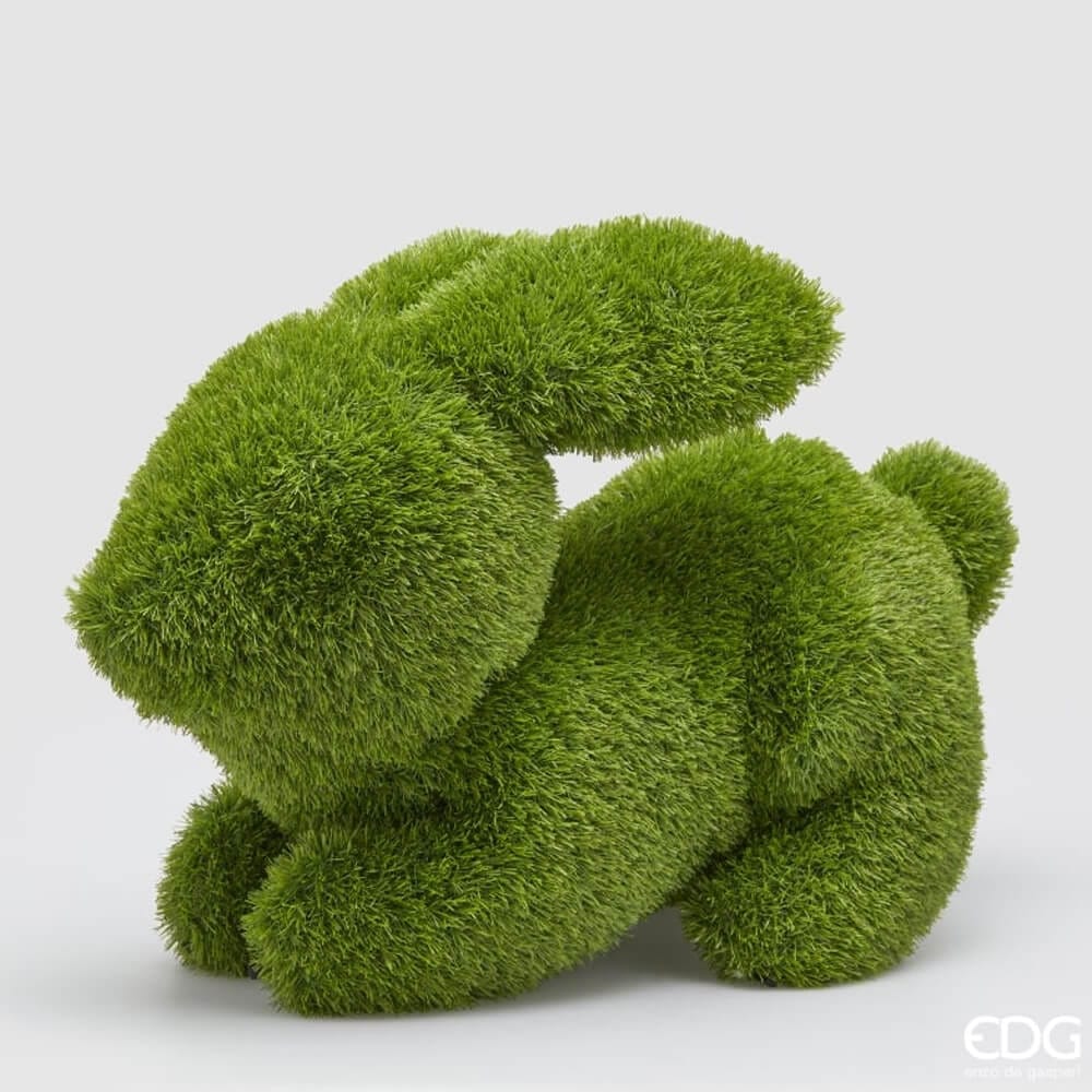 EDG Enzo de Gasperi Decoro Erba Coniglio 30x22x40cm