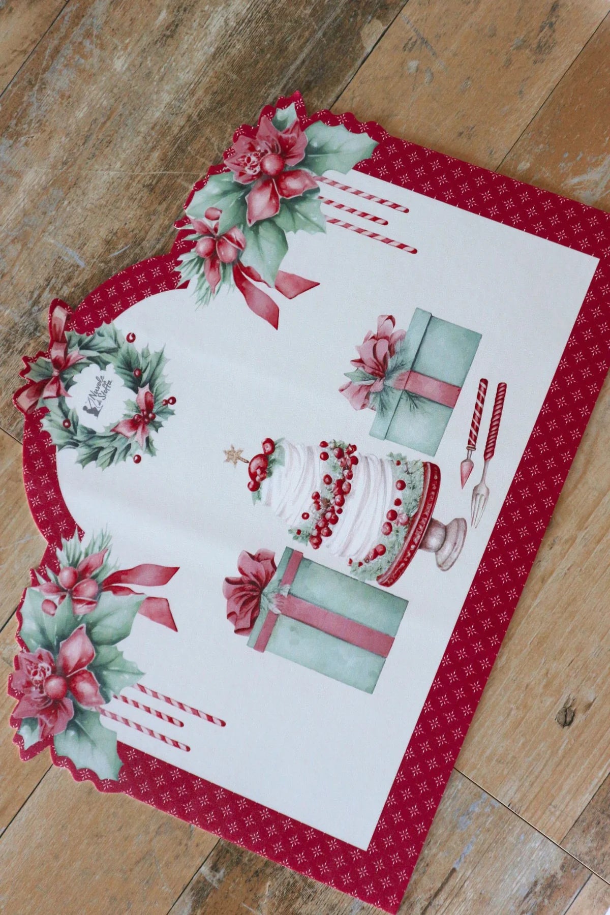 Nuvole di Stoffa Tovaglia Vinile Collezione Storia di Natale