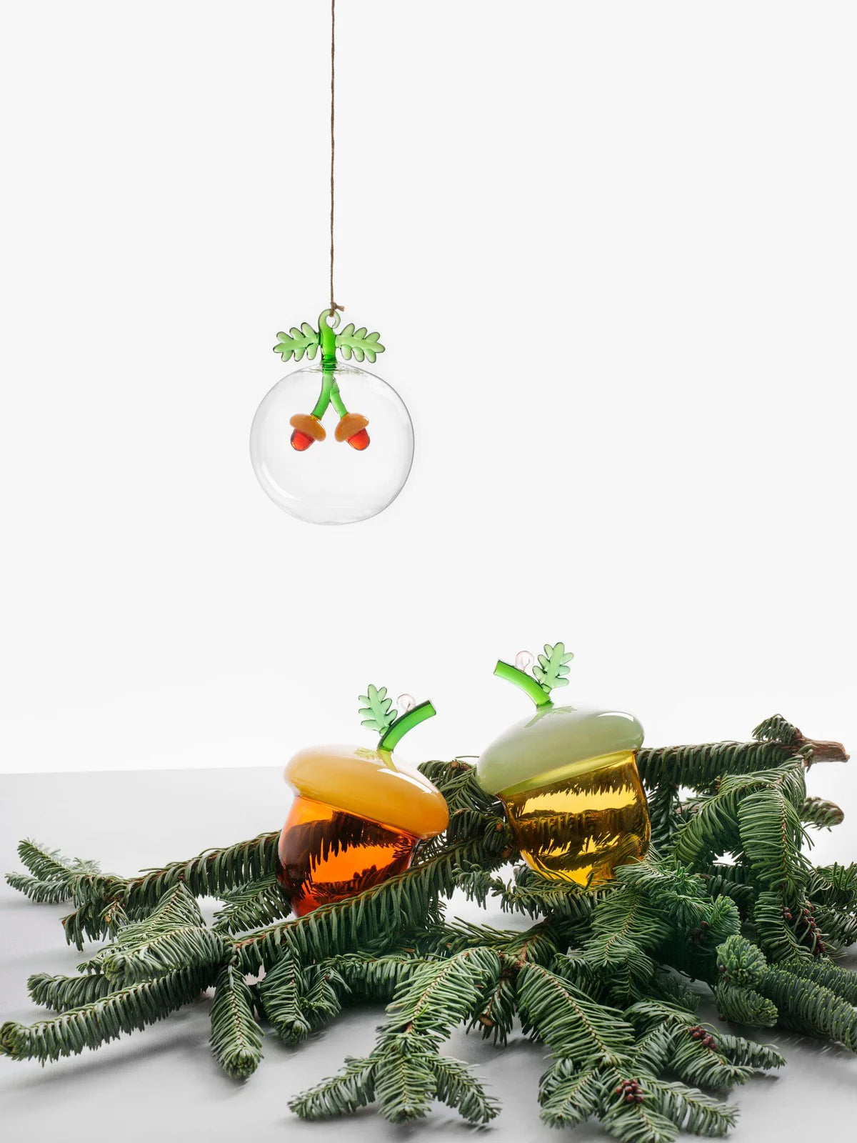 Ichendorf Decoro Ghianda - Scoiattolo ๐ฐ ๐ฟ๏ธ Palla di Natale 2025 ๐
๐ Acorn fatta a mano