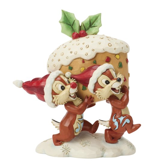 Enesco Disney Traditions Torta di frutta Chip e Dale