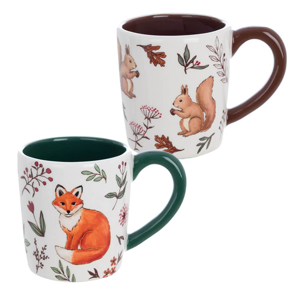 Blanc Mariclò Set 2 Tazze Mug Viridarium H9 cm