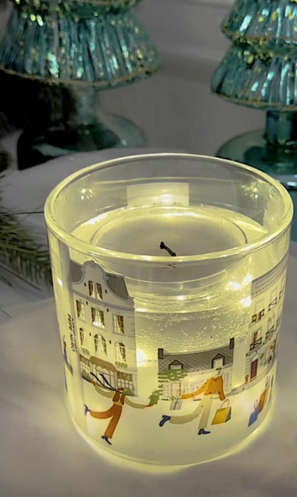 EDG Candela Natalizia Rue De Rivoli LED