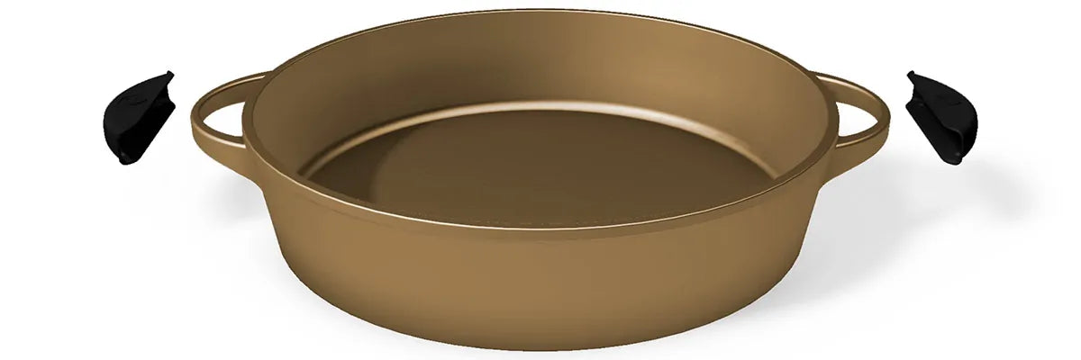 Luchetti -K360 – Tegame antiaderente Ø 32 cm in alluminio pressofuso