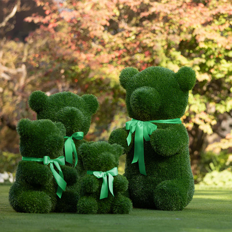 EDG Enzo de Gasperi Decoro Erba Orso Grande 65x40x45 cm