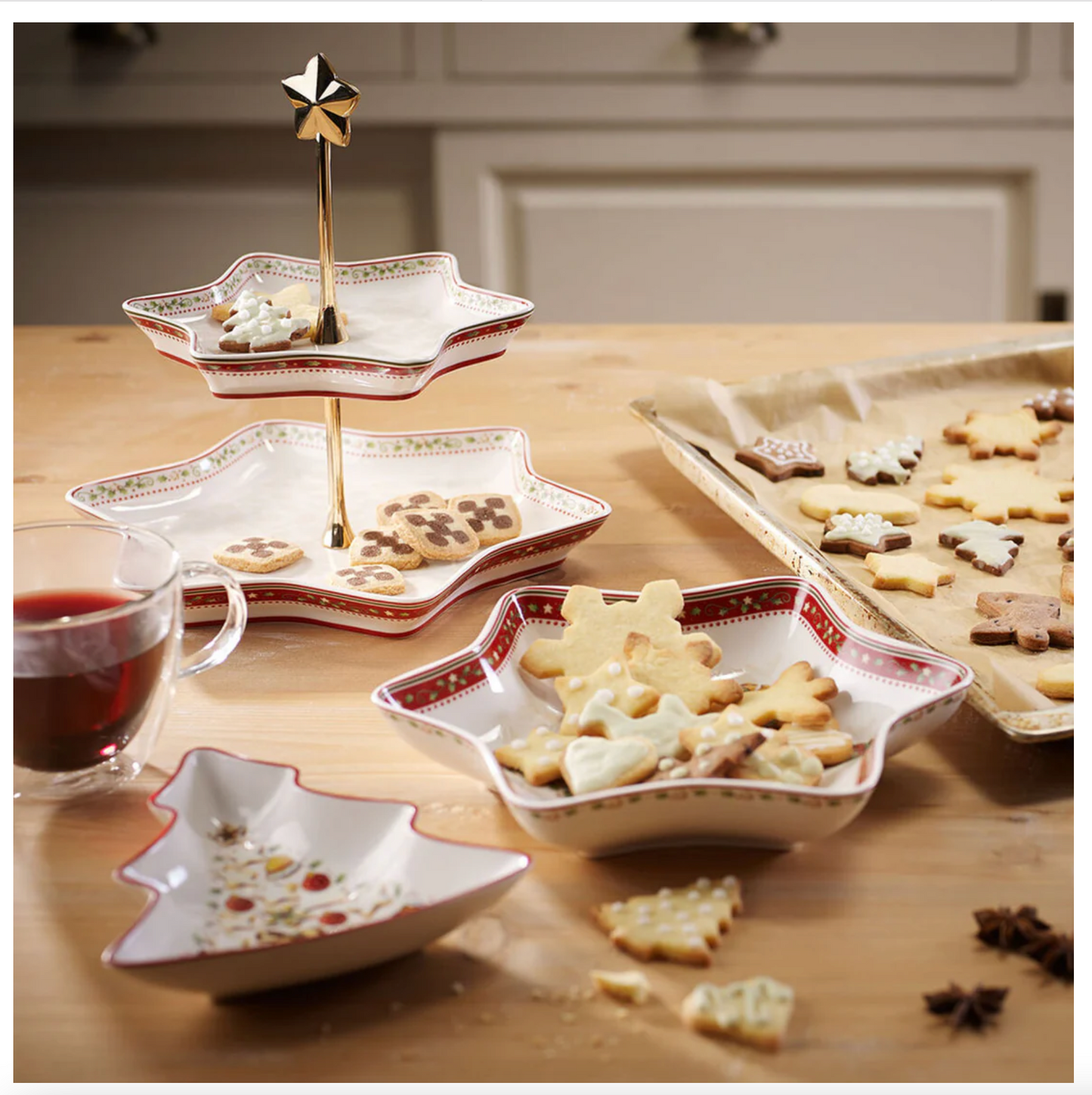 Villeroy & Boch Winter Bakery Delight Alzata Agrifoglio