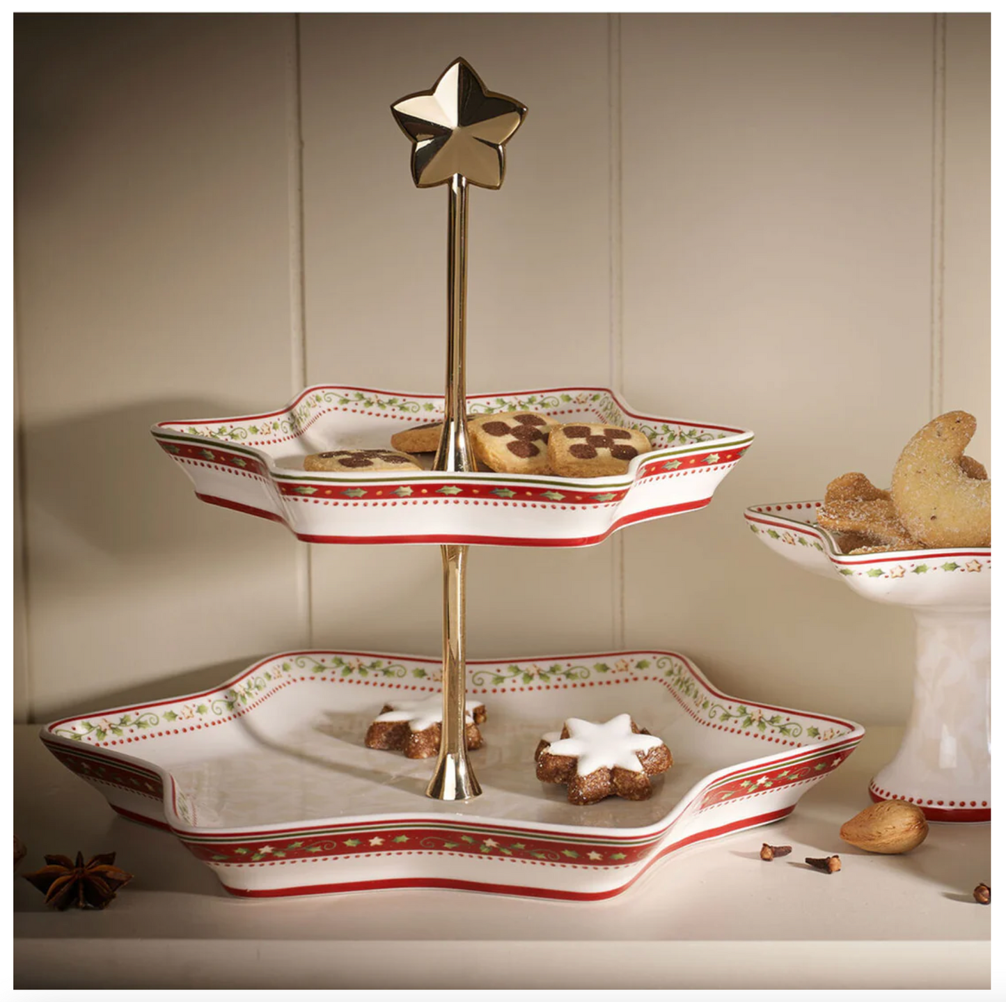 Villeroy & Boch Winter Bakery Delight Alzata Agrifoglio