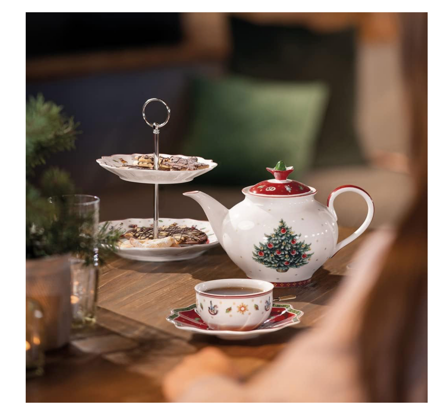 Villeroy & Boch Toy's Delight Piattino per Tazza da The, Rosso