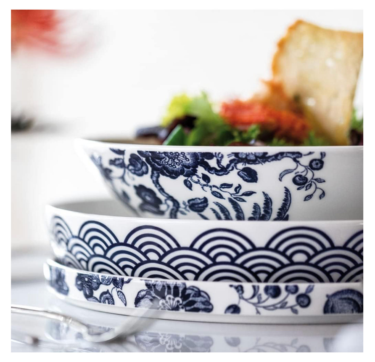 Villeroy & Boch - La Boule Paradiso, set di stoviglie da 7 pezzi per due, porcellana, edizione compleanno limitata per collezionisti