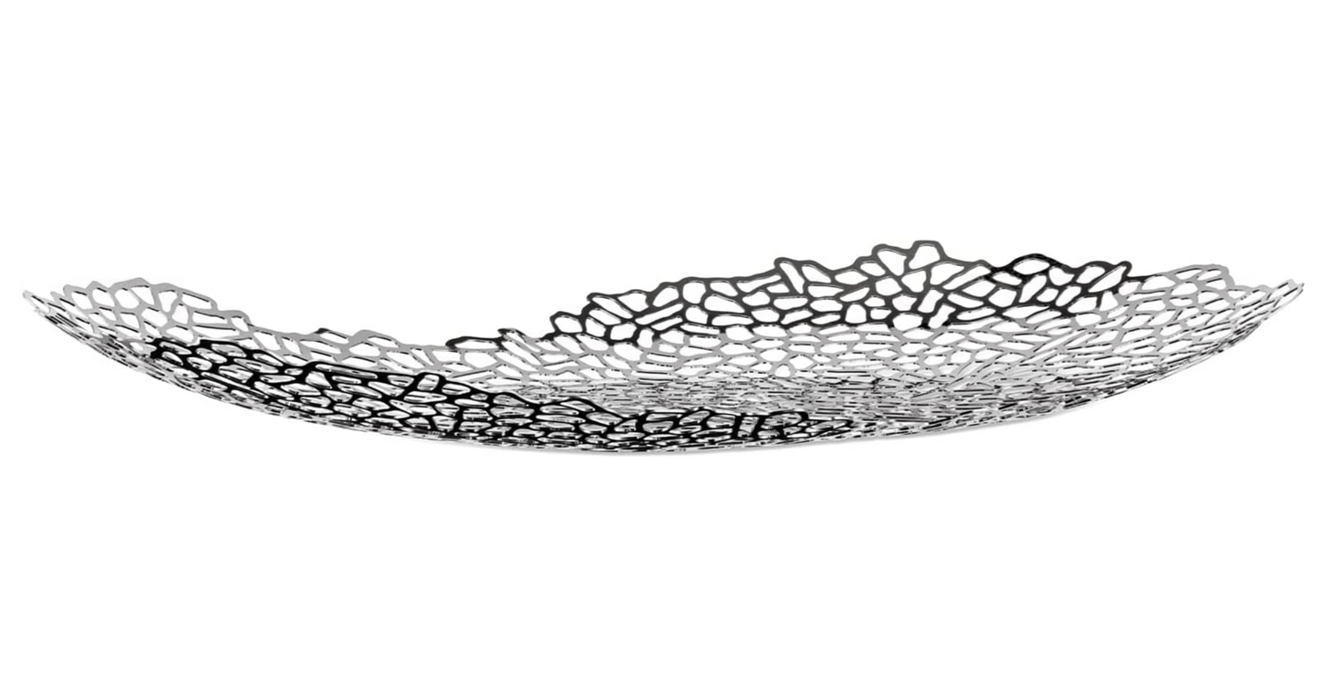 Alessi Officina Opus Centrotavola, Acciaio Inossidabile 18/10, Argento