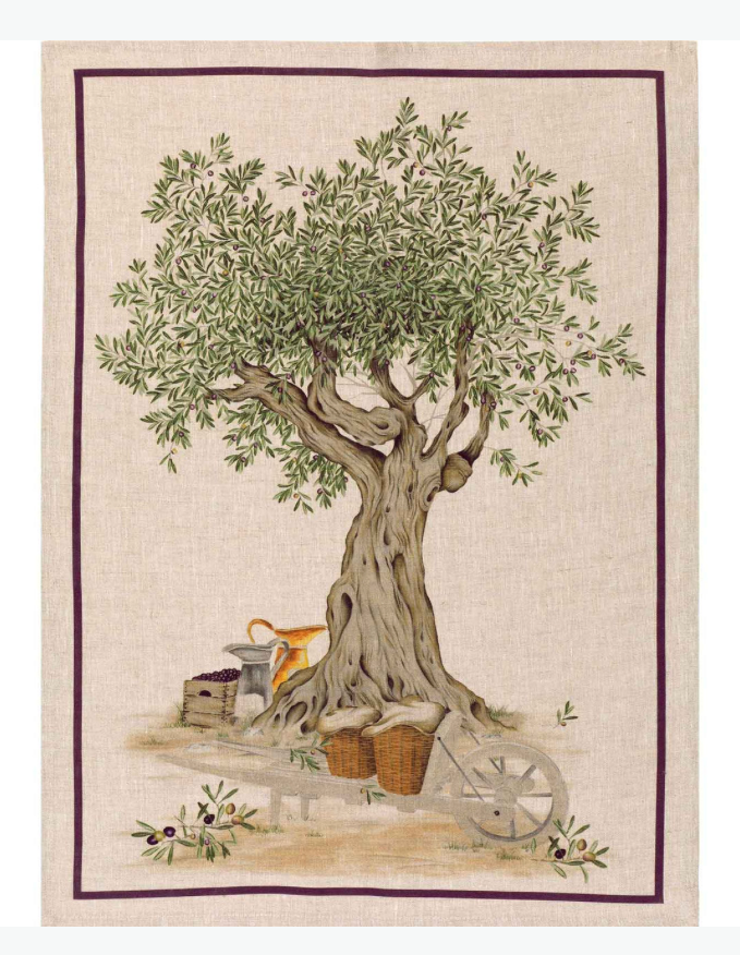 Tessitura Toscana Teleria DOP Tovaglia di lino 270x170 CM