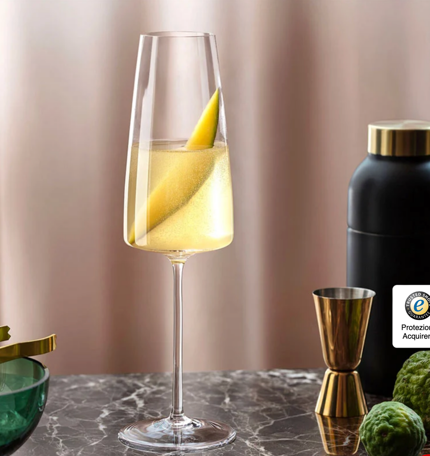 VILLEROY & BOCH Metro Chic Set 2 Calici Spumante 270 mm