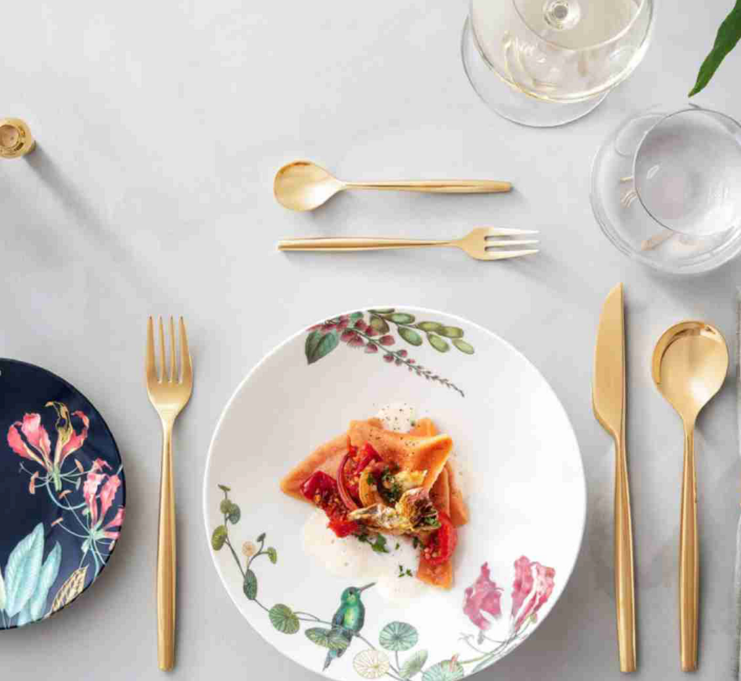 VILLEROY & BOCH Avarua Set 6 Piatti Fondi 22 cm Bianco