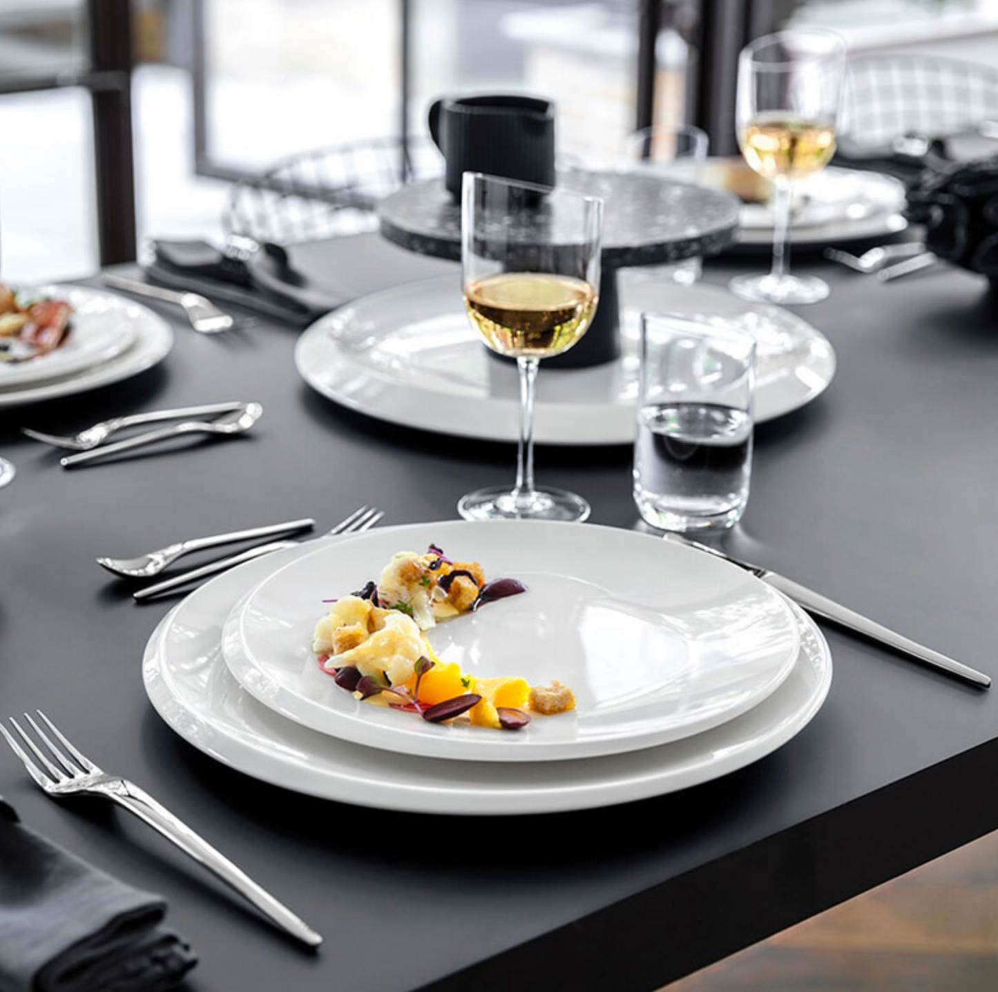 VILLEROY & BOCH New Moon Set 6 Piatti Piani 27 cm