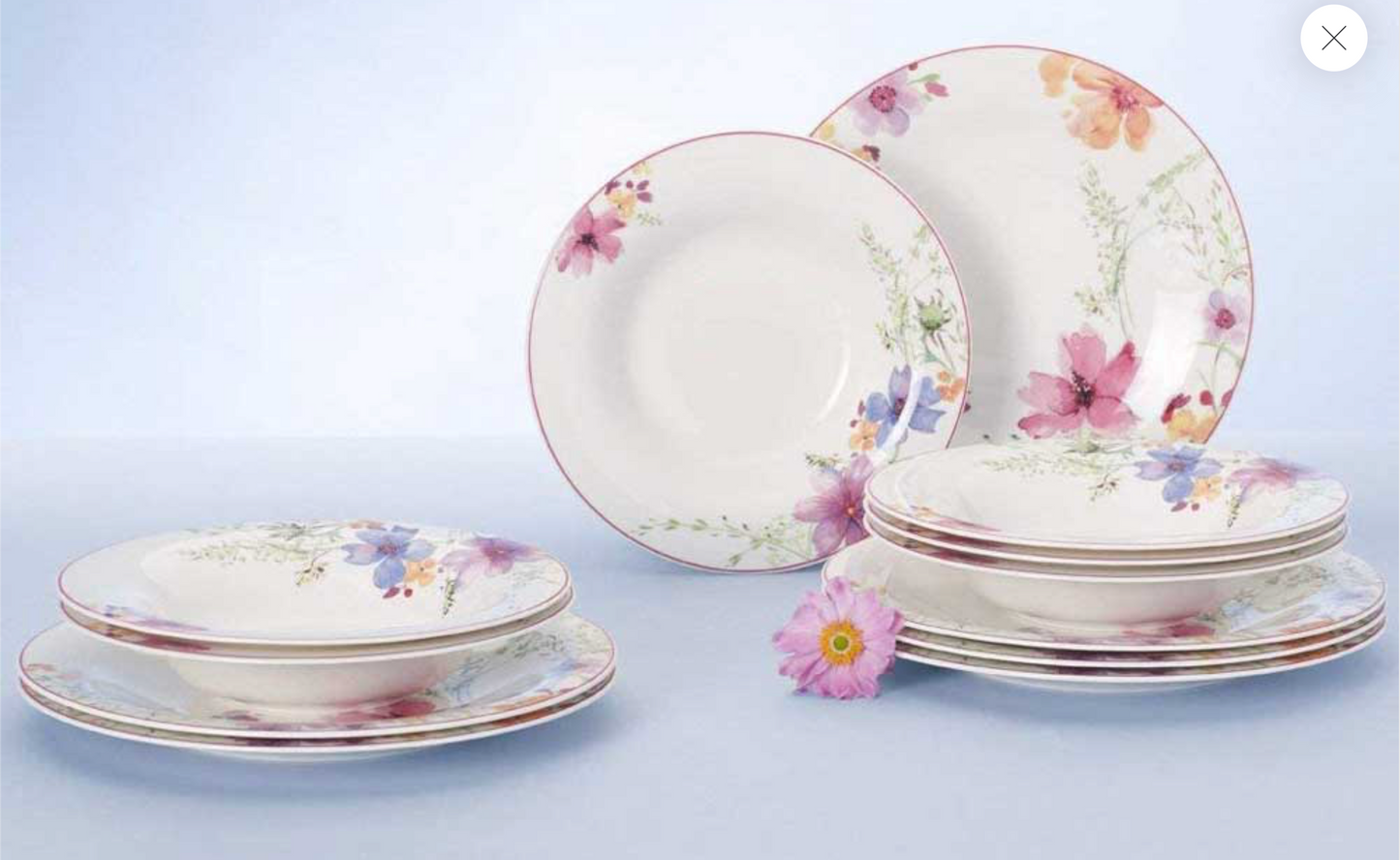 Villeroy & Boch Mariefleur Basic, Piatto Dessert/ colazione multicolore, Ø21,5 cm, Premium Porcelain