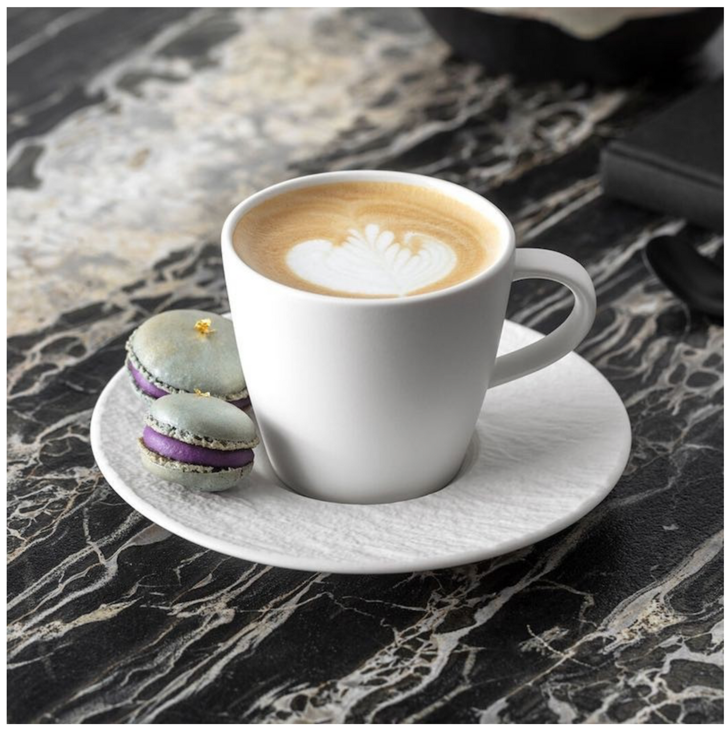 Manufacture Rock Blanc, Tazza Caffè con piattino