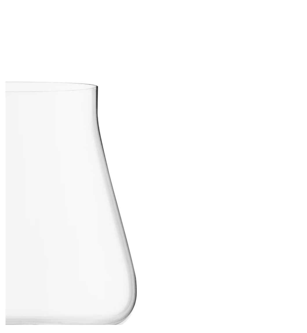 Alessi Set 4 Calici vino Bianco Eugenia in vetro cristallino 45 cl