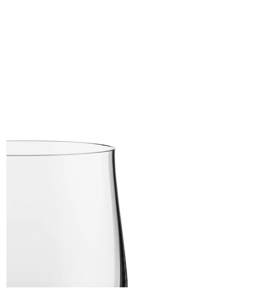 Alessi Set 4 Bicchieri Acqua Eugenia in vetro cristallino 39 cl