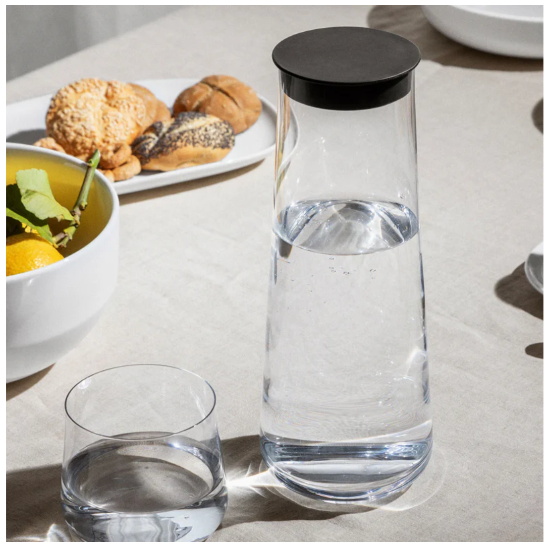 Alessi Caraffa con Tappo Eugenia in Vetro Cristallino 110cl