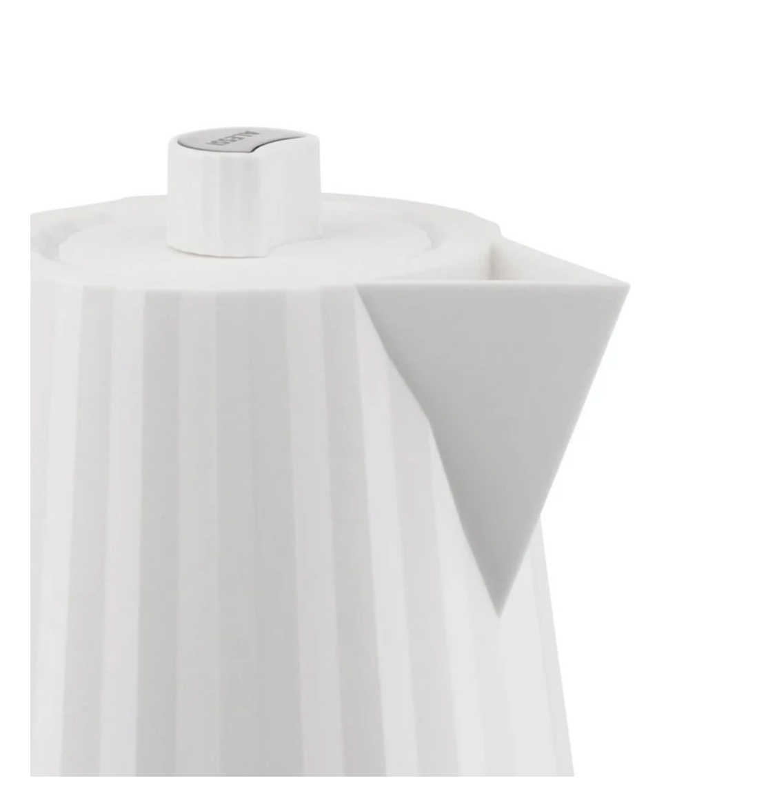 Alessi Bollitore Elettrico Plissé Bianco 170 cl