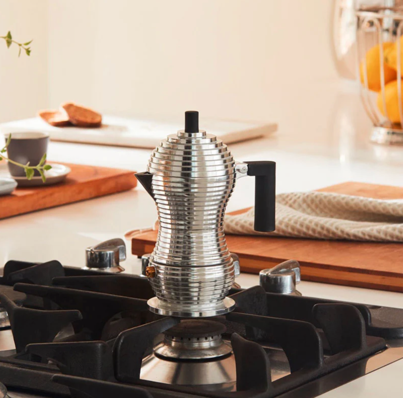 Alessi Caffettiera Pulcina Acciaio 1 Tazza