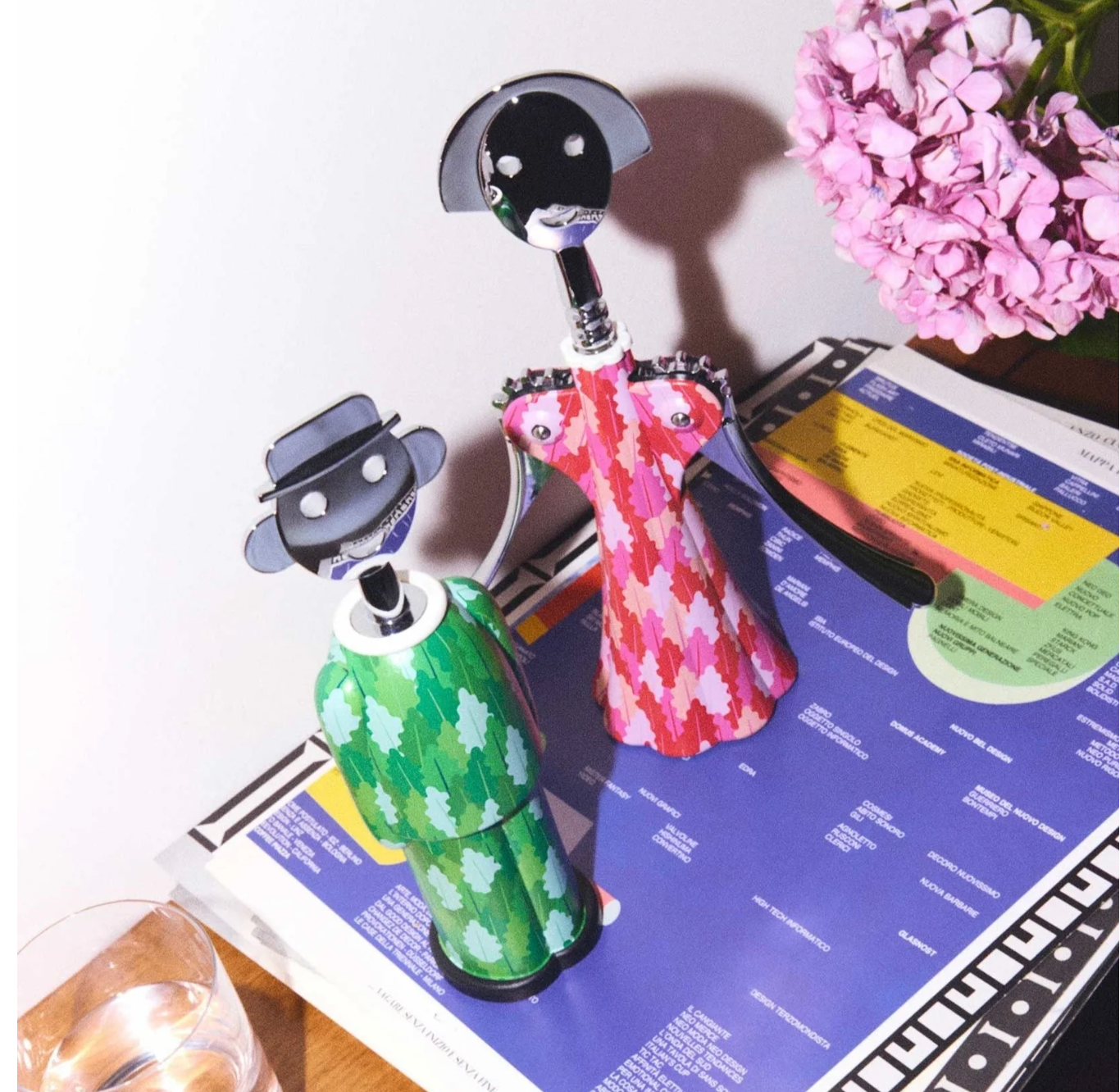 Alessi Cavatappi Anna G. in Alkipaper Decoro Fulvia Mendini