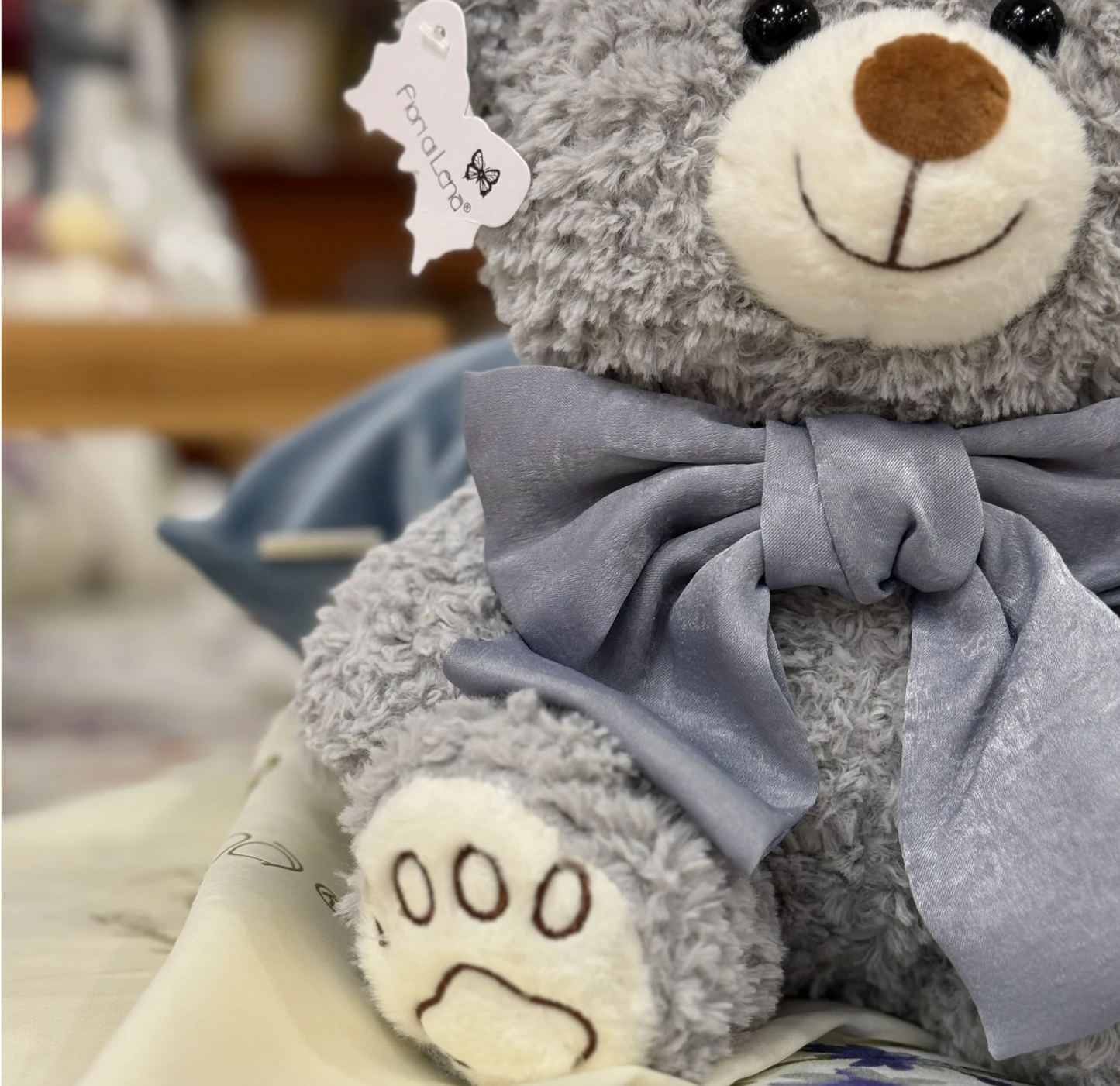 Fiori Di Lena Teddy c/ Fiocco Polvere